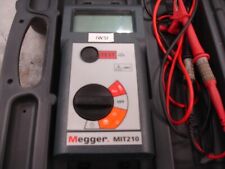 Used Megger Mit210 1000v Insulationcontinuity Tester With Digital Display