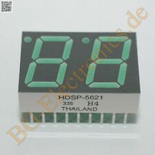 5 X Hdsp 5621 Low Current Seven Segment Displays Hdsp 5621 Agilent 5pcs