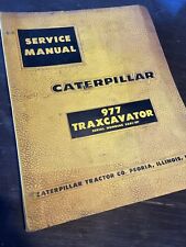 Cat Caterpillar 977 Traxcavator Track Loader Service Shop Repair Manual 53a1 Up