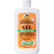 Absorbine Veterinary Liniment Gel Topical Analgesic Sore Muscle Jointpain 12oz