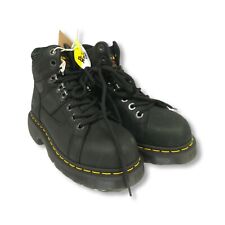 Dr Martens Mens Ironbridge Grizzly Leather Steel Toe Work Boots Black 6m