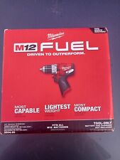 New Listingmilwaukee 2504 20 M12 Fuel Brushless 12 Hammer Drill Tool Only