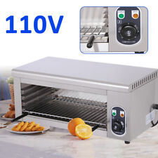 Electric Cheese Melter Salamander Broiler Bbq Gril Countertop Cheese Melting Us