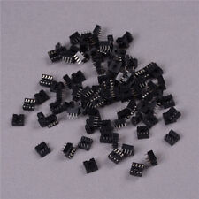 100pcs 8 Pin Dip Pitch Integrated Circuit Ic Sockets Adaptor Solder Typeyh