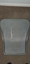 Herman Miller Aeron Chair Grey Gray Back Seat Mesh Size C Large See Pictures