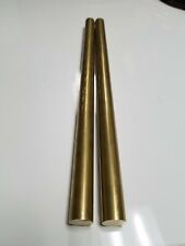 2 58 C360 Brass Round Rod 2 X 12 Long Solid New Lathe Bar Stock 625 H02
