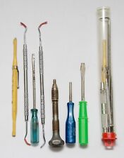 Vintage Dentist Lot 13 Dental Instruments Tools Mix Brand Mix Country
