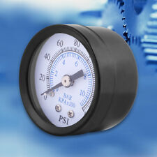 Pressure Gauge Air Oil Water Pressure Meter 0 160psi0 10bar 18 Npt Thread Dh
