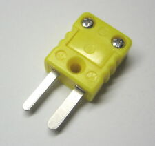 Miniature Mini K Type Connector Plug Male For Thermocouple Wire Sensor Probe