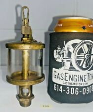6 Tall Brass Oiler Hit Miss Gas Engine Antique