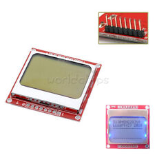 12510pcs 84x48 Nokia 5110 Lcd Module Blue Backlight Adapter Pcb For Arduino