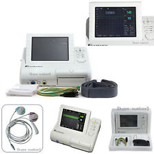 Cms800g Contec Fetal Monitor Fhr Toco Fmov Real Time Machine 3 In 1 Probehot