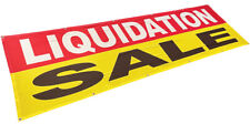 3x10 Ft Liquidation Sale Banner Sign Polyester Fabric Ryb
