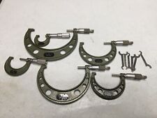 Mitutoyo Outside Micrometer 6pc Set 0 6 No 103 Series