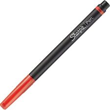 1742665 Sharpie Stick Pen Red Ink 08mm Needle Point Pack Of 3