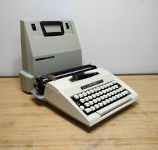 Smith Corona Citation Manual Typewriter White With Case Box Clean Does Not Work