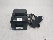 Star Tsp650ii Thermal Receipt Printer With Power Supply Amp Serial Cable Tested