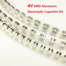 60pcs 47uf 100uf 220uf 4v Smd Aluminum Electrolytic Capacitor Assorted Kit Set