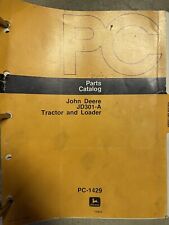 John Deere 301a Tractorloader Parts Book