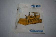 Dresser Model Td 15c Crawler Tractor Specifications Sales Brochure