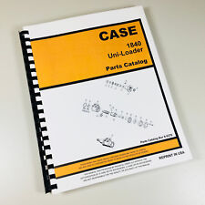 Case 1840 Uni Loader Parts Manual Catalog Skid Steer Assembly Exploded Schematic