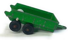 Vtg 1970 Tootsie Toy Die Cast Wagon Trailer Green