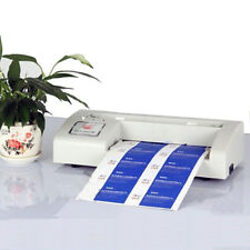 110v A4 Automatic Business Name Card Cutter Binding Machine 9054mm