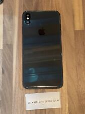 Iphone Xs Max Back Housing Space Gray Oem Original Apple Pull Grade A