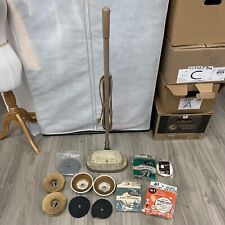 Vtg General Electric Ge Electric Floor Polisher P11fp4 Extra Brushes Pads 1959