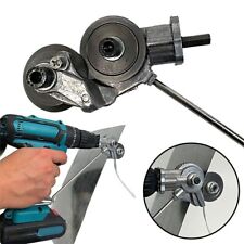 Electric Drill Shears Plate Cutter Attachment Metal Iron Tin Quick Cutting Tool