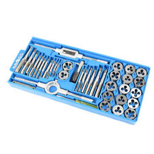 40pcs Metric Tap And Die Set Thread Tools Screw Extractorpuller Kit Removal