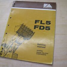 Fiat Allis Fl5 Fd5 Track Loader Engine Components Shop Repair Service Manual