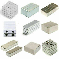 1-100x N35 N50 N52 Neodymium Rare Earth Block Square Magnet Strong Large Magnets