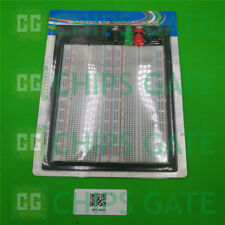 1pcs Zy-204 Solderless Breadboard Protoboard 1660 Positions Large With Banana