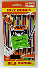Mechanical Pencils Bic 2 Xtra Smooth Dark Writing 0.7mm School Pack Of 12