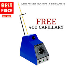 Lab Melting Point Apparatus Best Lab Equipment Free 400 Capillary Tubes 220110v