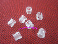 100pcs 5mm White Plastic Abs Led Bezel Holder Holders Panel Display For 5mm Led