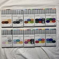 Copic Sketch Markers All Unique Packs - Lot Of 10 - New