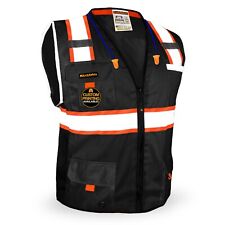 Kwiksafety Underboss Safety Vest 11 Pockets Osha Ansi Class Unrated Ppe