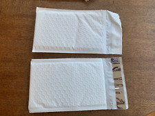 25 Small Bubble Bags Mailers White Padded Envelopes 4x6 Self Sealfree Shipping
