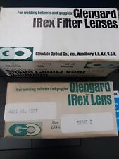 Vintage Glengard Welding Helmet Lenses Shade 9 Lot Of 5