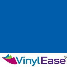 24 Sheets 6 Inch X 12 Inch Glossy Vivid Blue Permanent Craft Sign Vinyl V0056