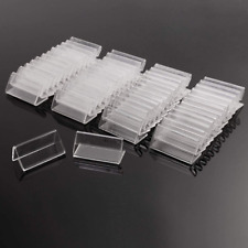 50pcs 4x2cm Mini Acrylic Sign Display Holder Price Name Card Tag Label Stands