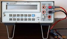 Hewlett Packard Hp 3478a Multimeter - Working. With Test Leads Power Cord