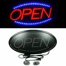 Animated Motion Running Led Business Open Sign Onoff Switch Bright Light Neon