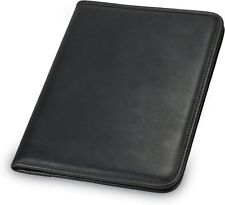 Leather Padfolio Business Portfolio Notebook Binder Office Organizer New