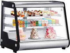 Commercial Refrigerated Display Case 5.2 Cu.ft. Countertop Pastry Display W Led