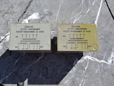 Matched Pair Of Foster Audio Output Transformers For 6v6 Pp Or 6l6 Pp