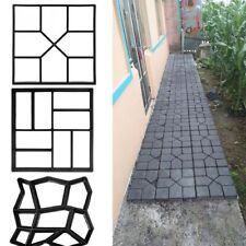 Garden Path Maker Mold Plastic Diy Garden Mold Manually Paving Cement Brick