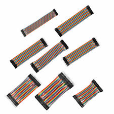40p Jumper Wire 2.54mm Pitch Ribbon Cable Breadboard Diy 11cm-50cm Length